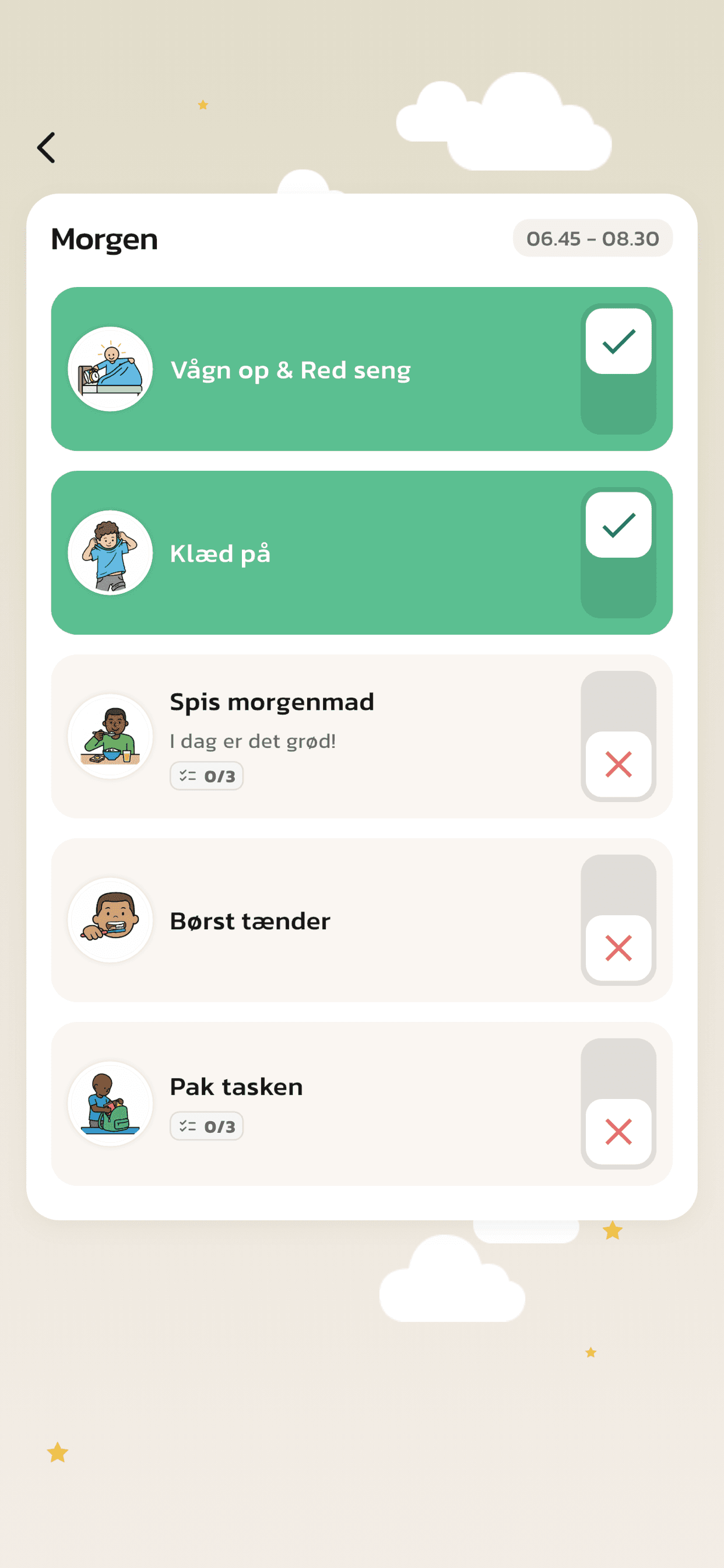 06 caregiver actlike first child routine group