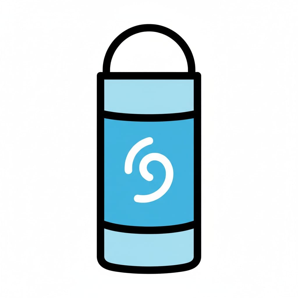 En illustration av en deodorantsticka.