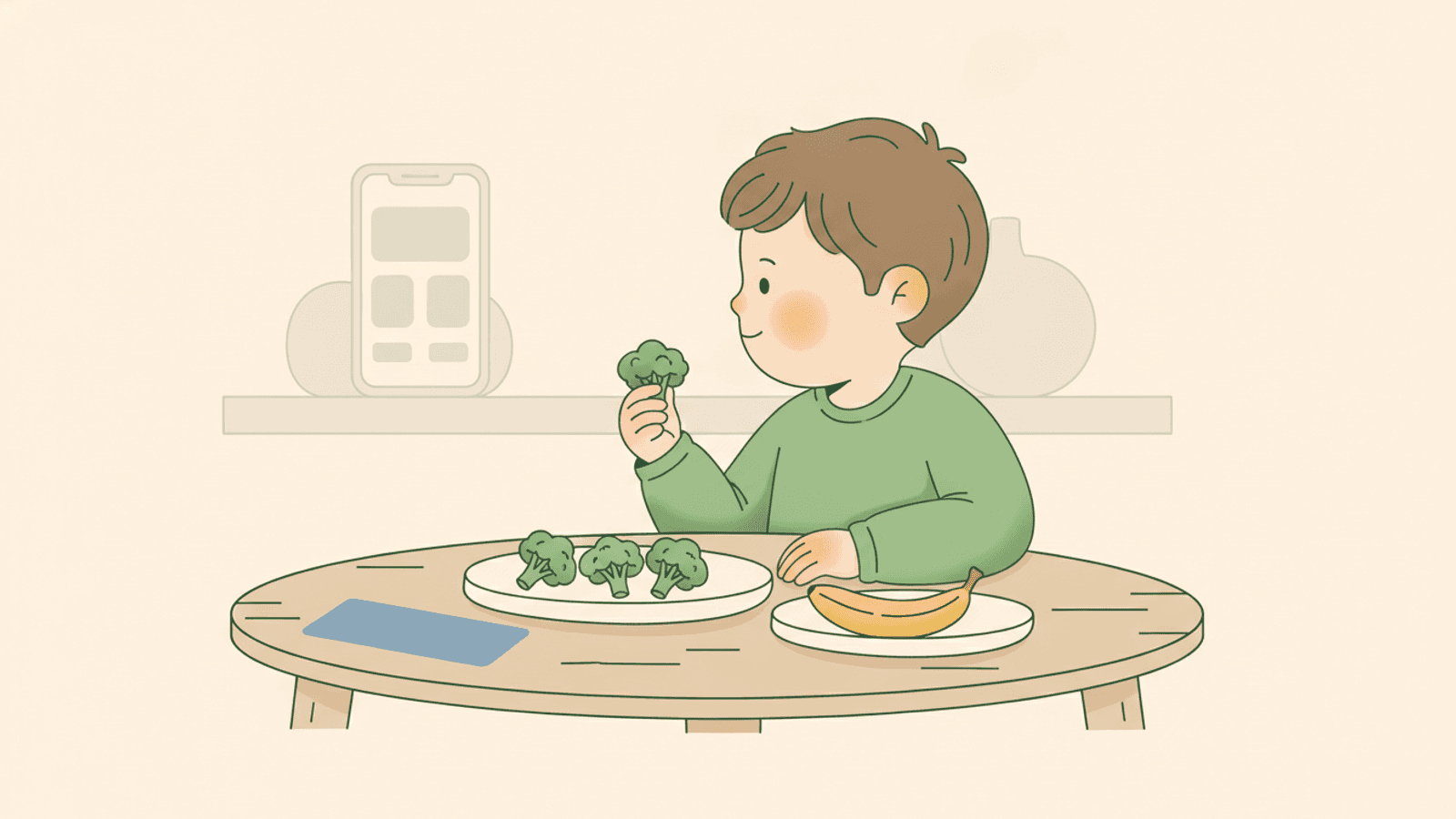 Matkedjor (food chaining): ett varsamt sätt att få en petig ätare att smaka nytt